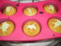 Friands aux amandes cannabiques sortis du four