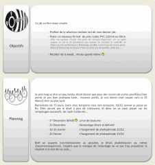 Diapo 3&4   Objectifs& Planning