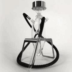 Fumo POD Duo SS Glass Hose Hookah Package