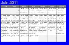 calendrier operationel MAJ 25 juin