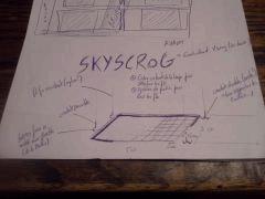 SkyScrog Project - 4 - Le grillage