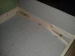 Le plateau du scrog - Installation d'un écoulement