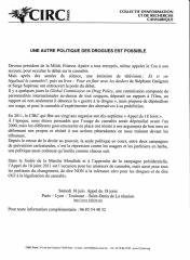 Une autre politique des drogues est possible