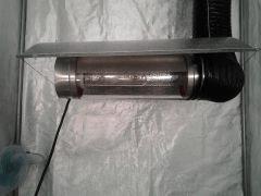 mon cool tube relié a mon adjusta wing medium 600 watts