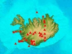 carte volcans