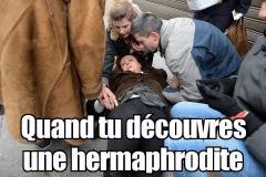christine boutin découvre une  hermaphrodite