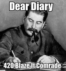 staline smoke da weed 420 blaz it