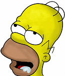 homer simpson render By rentaman