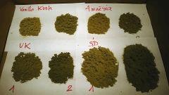 Carbohash, variétés diverses