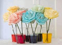 How To Dye rainbow flowers(1)