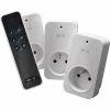Lot De 3 prises telecommandables interieure Dio