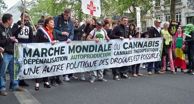 Toulouse: Une marche mondiale du cannabis