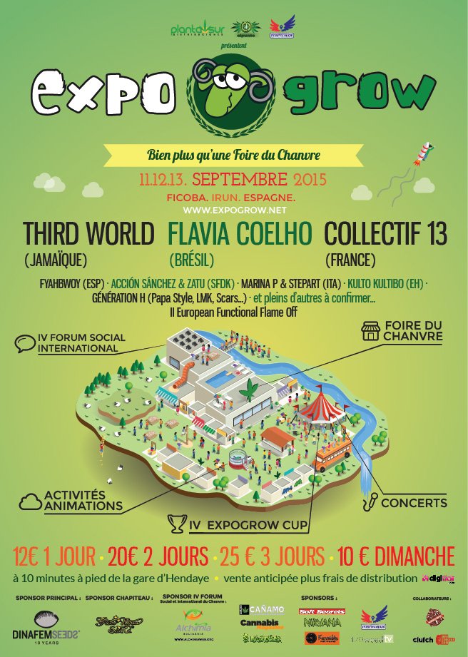 Expogrow les 11, 12 et 13 septembre 2015 à Irun