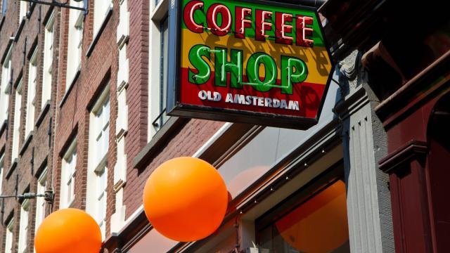 Amsterdam. Pas de coffee-shop à côté des écoles ouvert avant 18 h