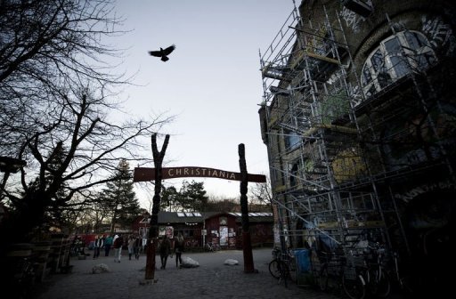 Copenhague, le squat géant de Christiania peine à acheter sa liberté