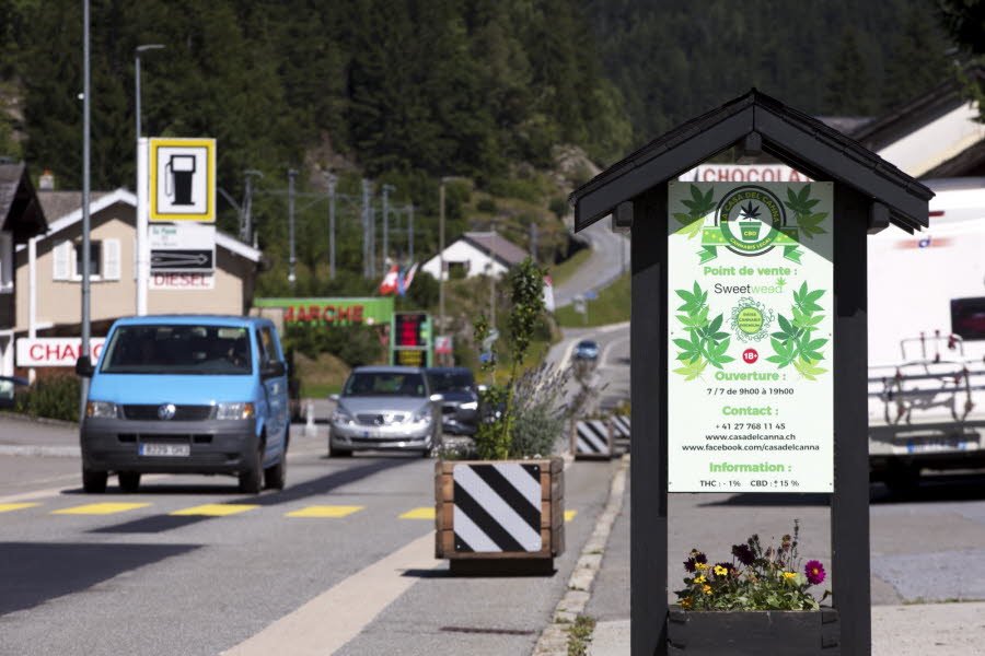 Suisse - Cannabis : à la frontière, le paradis de l’or vert