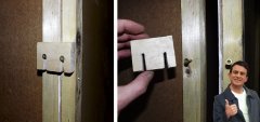 placo / fermeture de porte brevetée