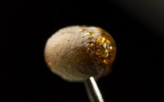 Bubble Hash Sour tangie partiellement chauffé
