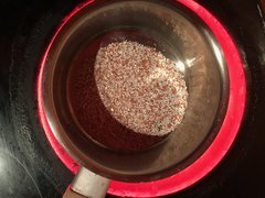 CA/MG STEP 1 mettre en morceaux et torréfier