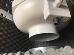 Vue sur variateur extracteur