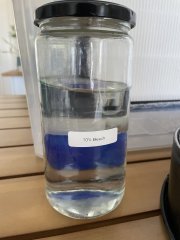 Solution de 10% javel