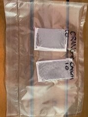 Mise des pochons de hash sous vide