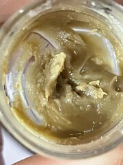 Mini jar de Romie Rosin après homogenisation