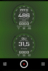 PPFD meter ISLED entre 2 spots